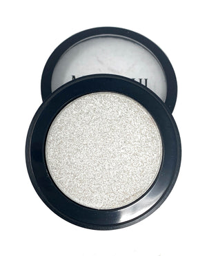 Single Pressed Silver  Foiled Eyeshadow In the Shade Tiara Compact Smooth Pigmented Eyeshadow Colour