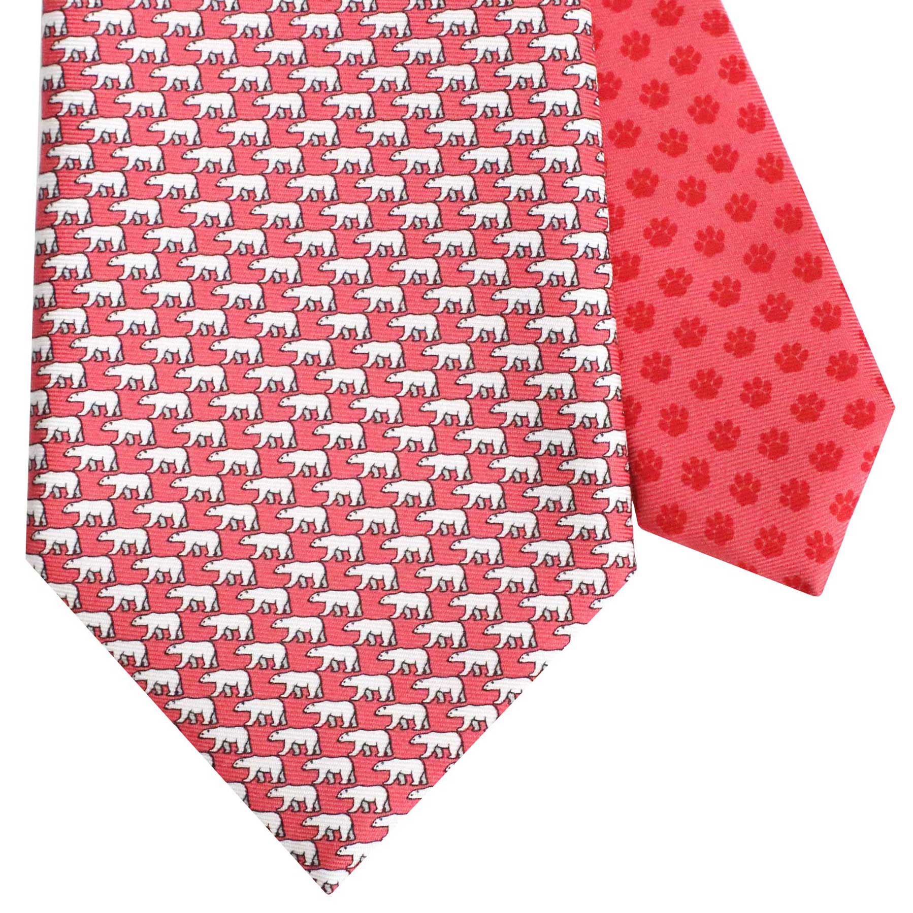 mens coral tie