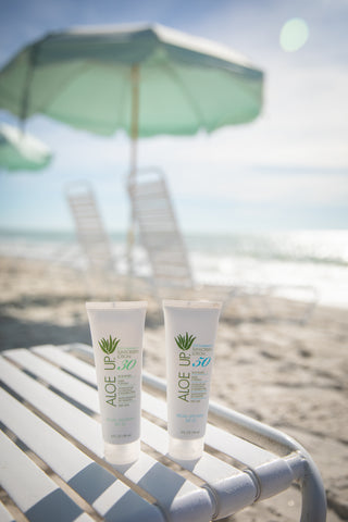 Aloe Up White Collection Sunscreen Lotion