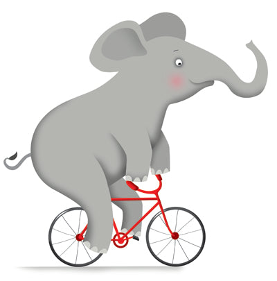 Elephant on a Bike