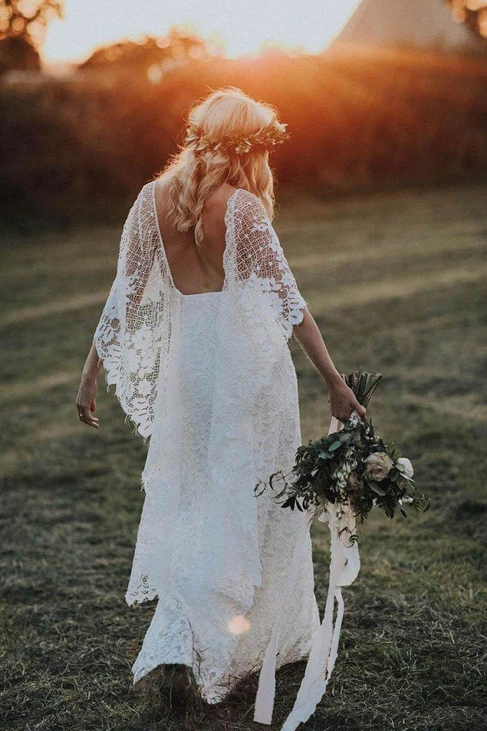 bohemian wedding dress online shop