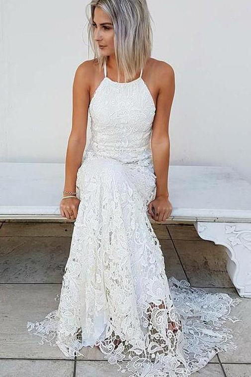 beach bridal gowns