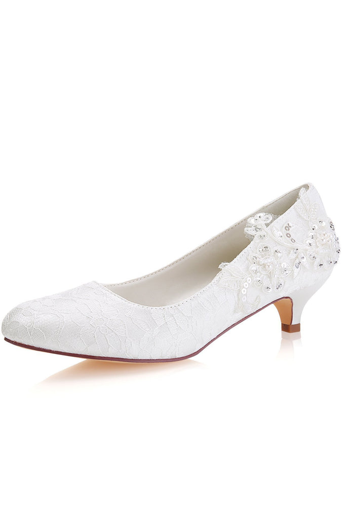 white evening shoes
