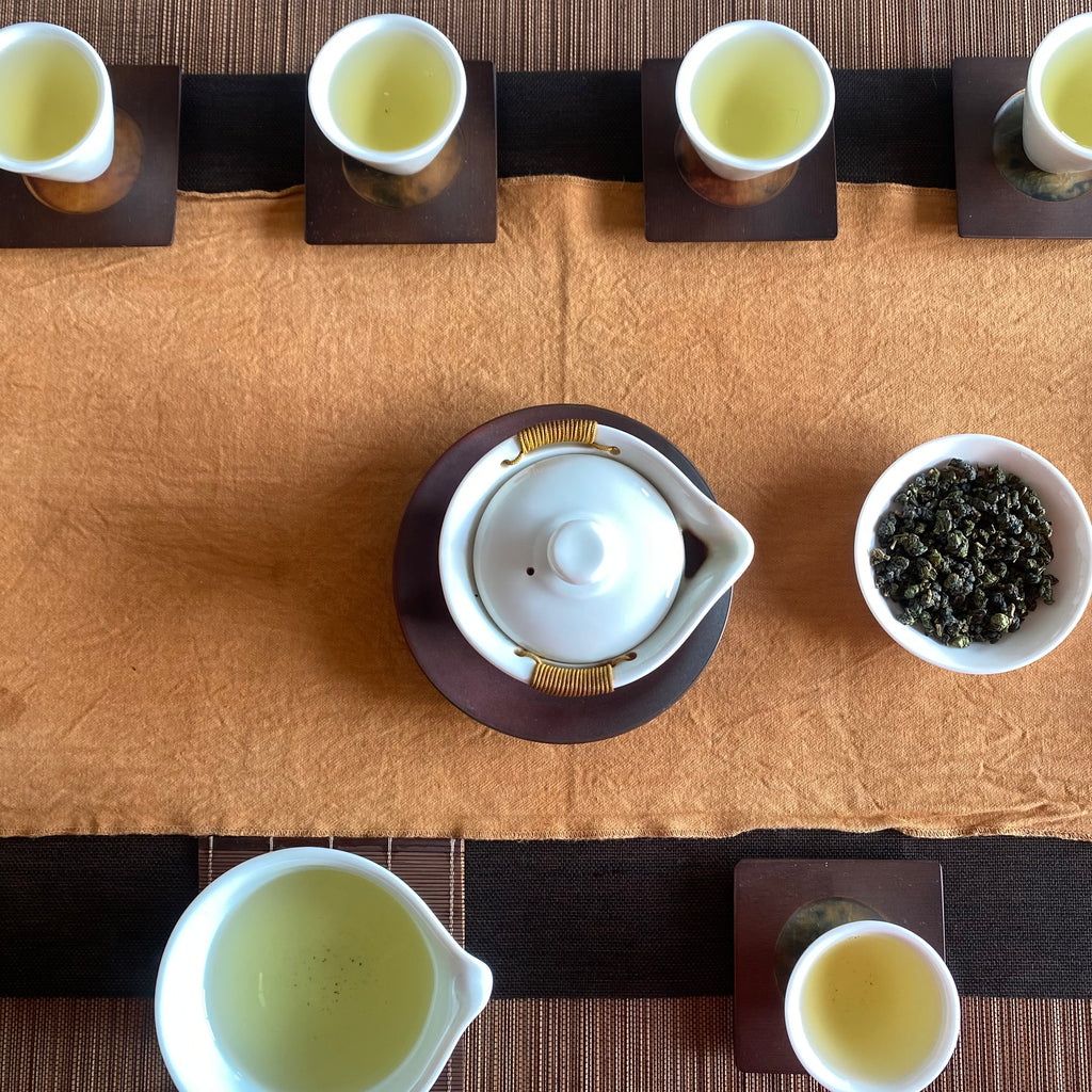 Shan Lin Xi High Mountain Oolong Tea Gongfu Brewing