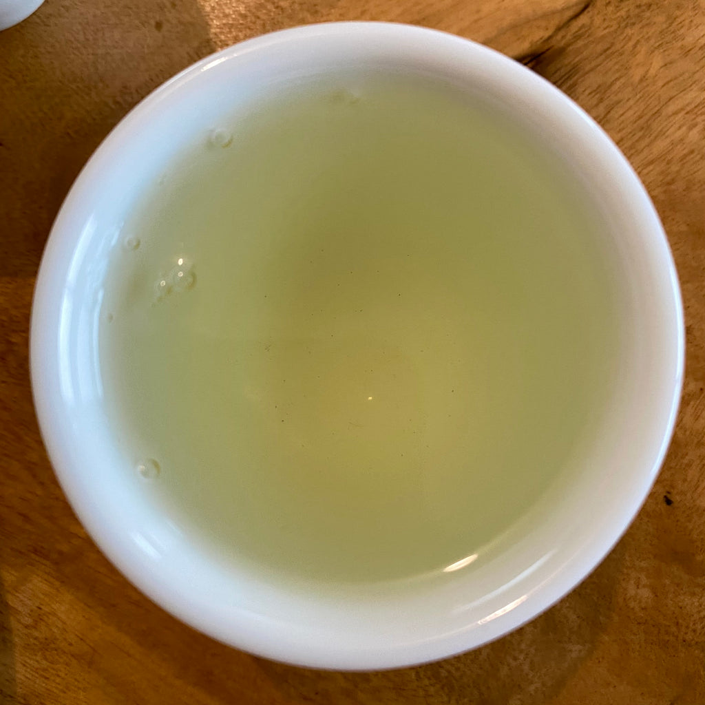 Bi Luo Chun Green Tea in a tea cup