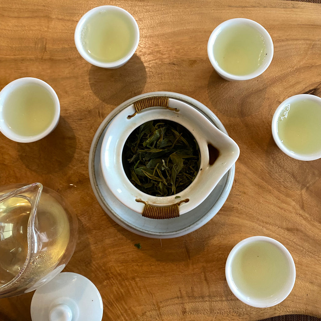 Bi Luo Chun Green Tea Gong Fu Brew
