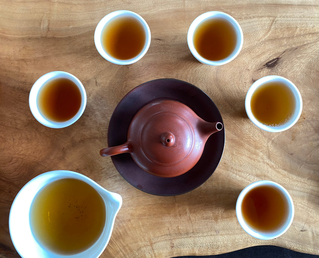 Dong Ding Tie Guan Yin Oolong Gongfu brewing