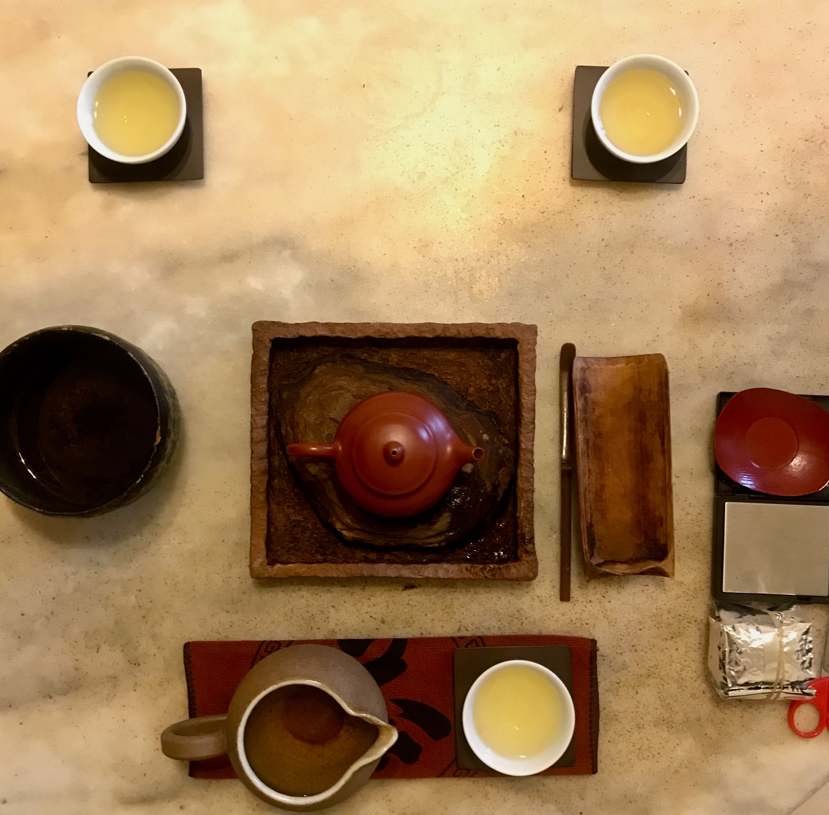 Eco-Cha Tea Club Light Roast Concubine Oolong Gong fu brewing method