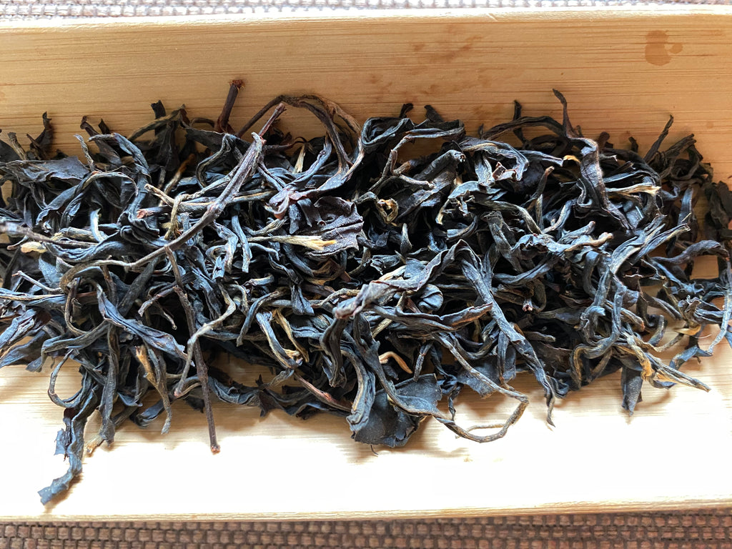 Qi Yun #23 Black Tea dried leaves