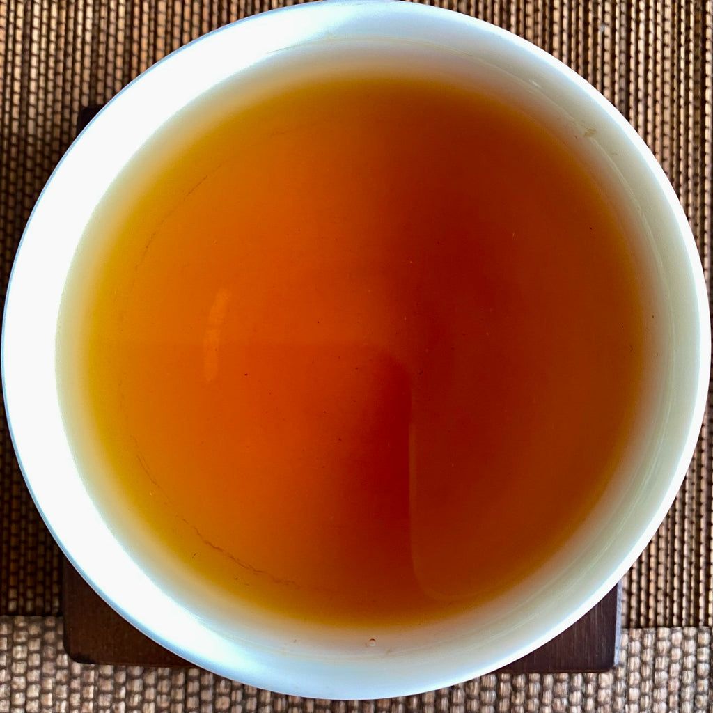 Qi Men #23 Black Tea brewed tea in a cup
