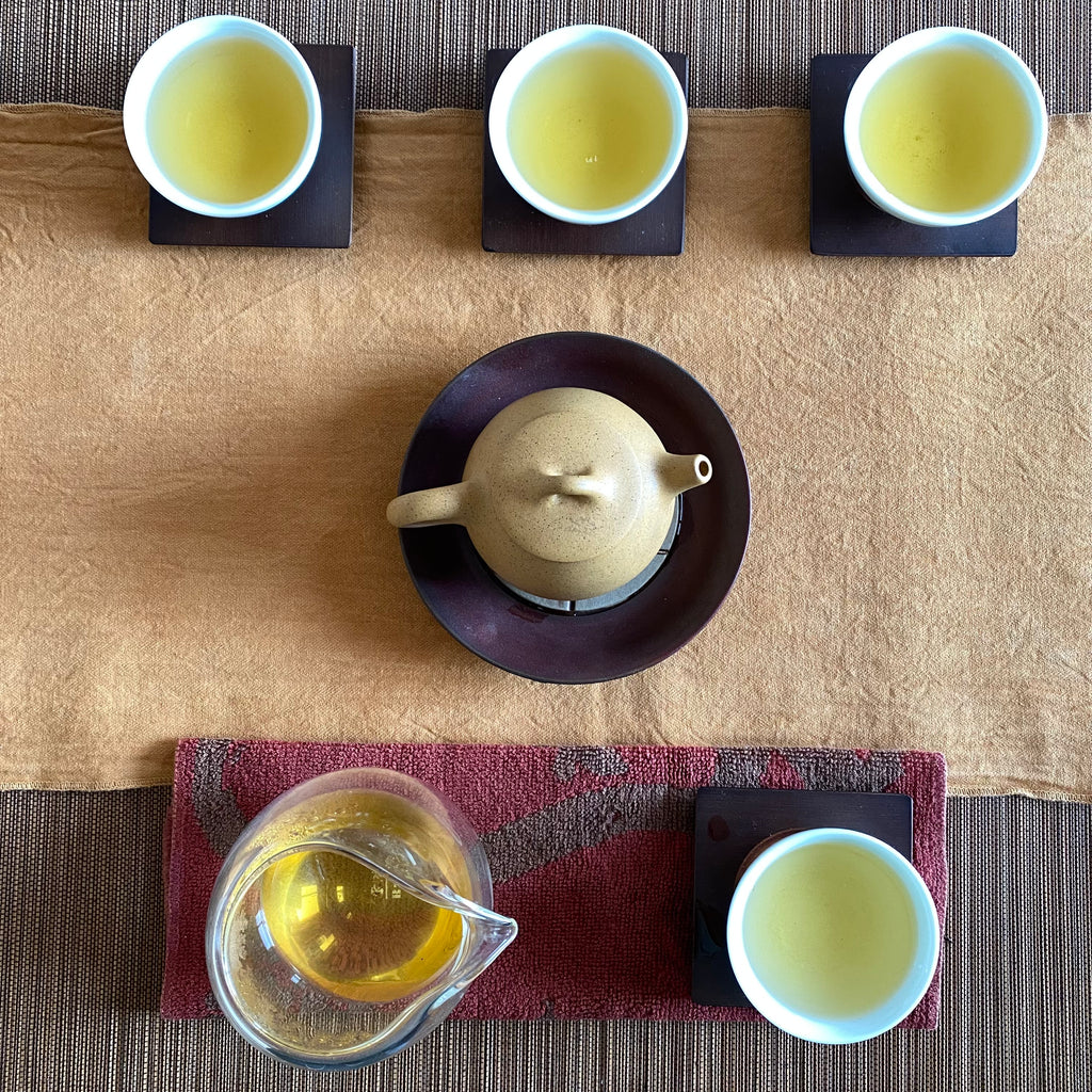 Traditional Lugu Oolong Tea Gong Fu Brew