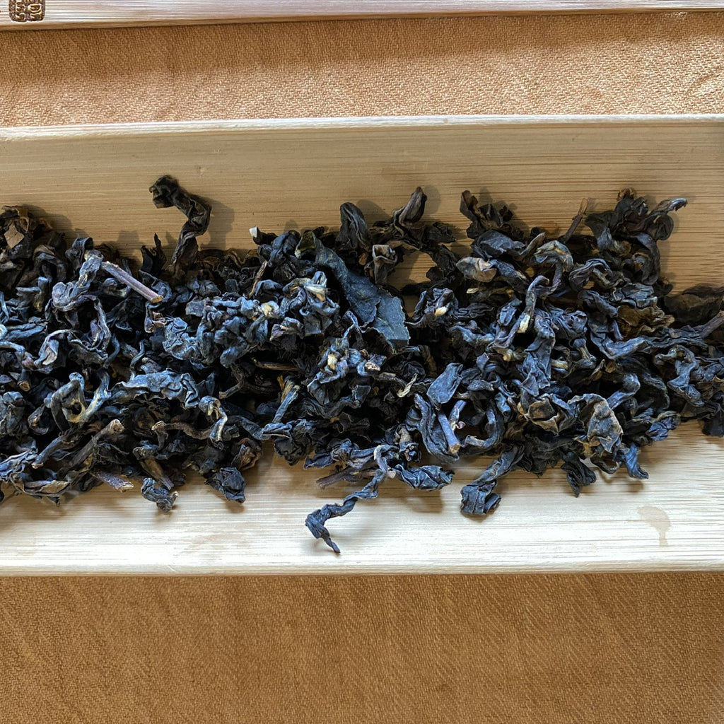 Eco-Farmed GABA Oolong Tea dried leaves