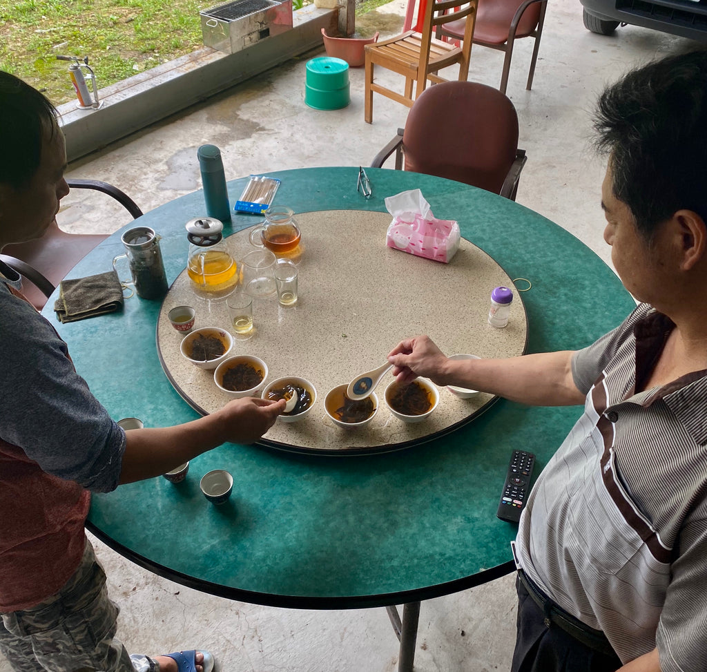 Taiwan Tea Professionals at work