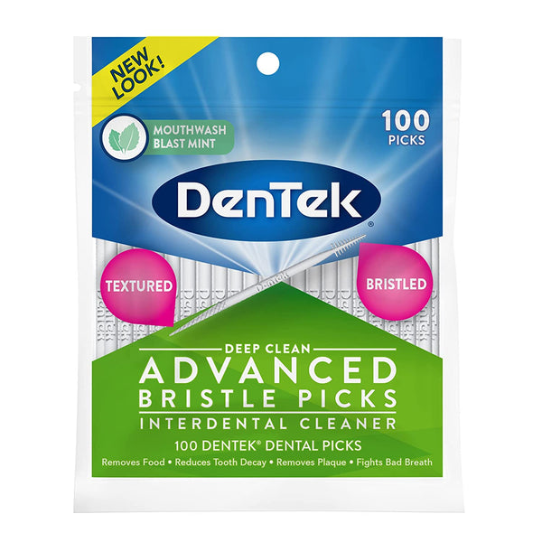 Dentek Slim Brush Interdental Cleaners 32 Count (Pack of 3)