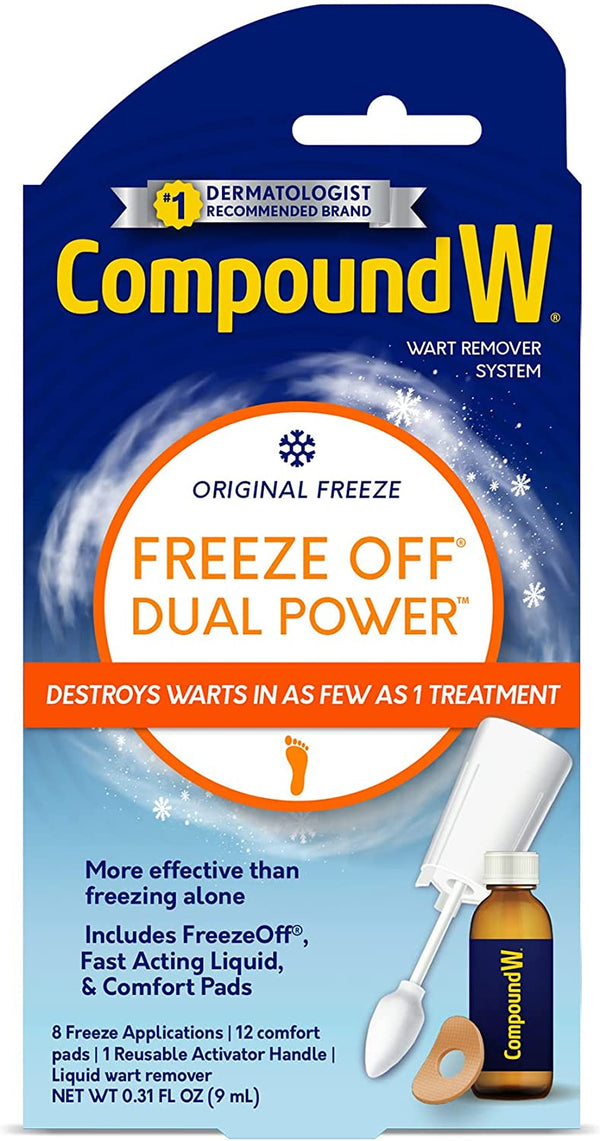 Compound W Maximum Strength Fast Acting Gel + Conceal Wart Remover, 12