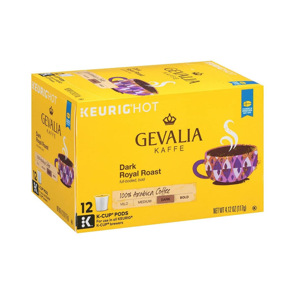 Gevalia Cappuccino K Cup Espresso Coffee Pods & Cappuccino Froth Packets,  12 ct Box 