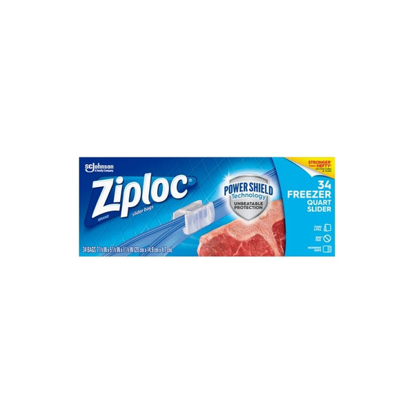 ZIPLOC 01143 STORAGE BAG JUMBO TWO GALLON 12 COUNT