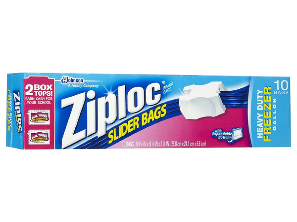 Ziploc Slider Storage Quart Bags - 42ct : Target