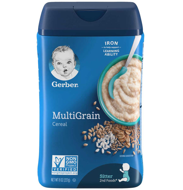 GERBER® Stage 2 Oat Prune Baby Cereal 227 g, 227 GR 