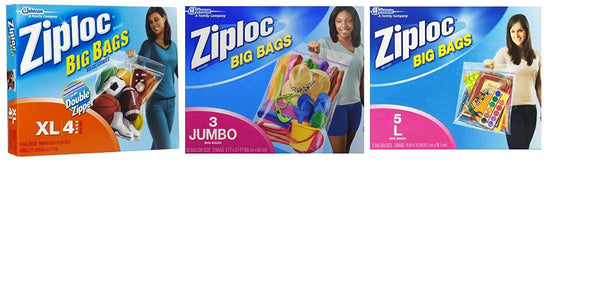 Ziploc Flexible Totes, Jumbo, 1 ct