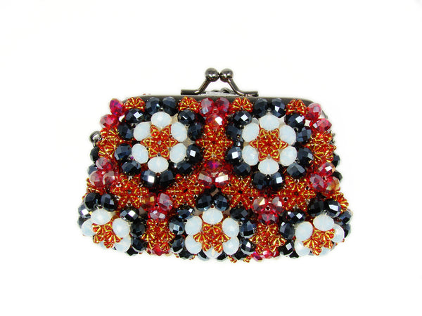 Glass beads purses