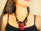 Chunky Necklaces. Fashion trends in Europe.