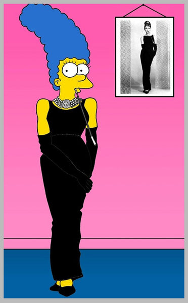 Marge Simpson dressed up as fashion icons | Blog | Martinuzzi ...
