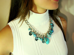 Chunky Necklaces. Fashion trends in Europe.