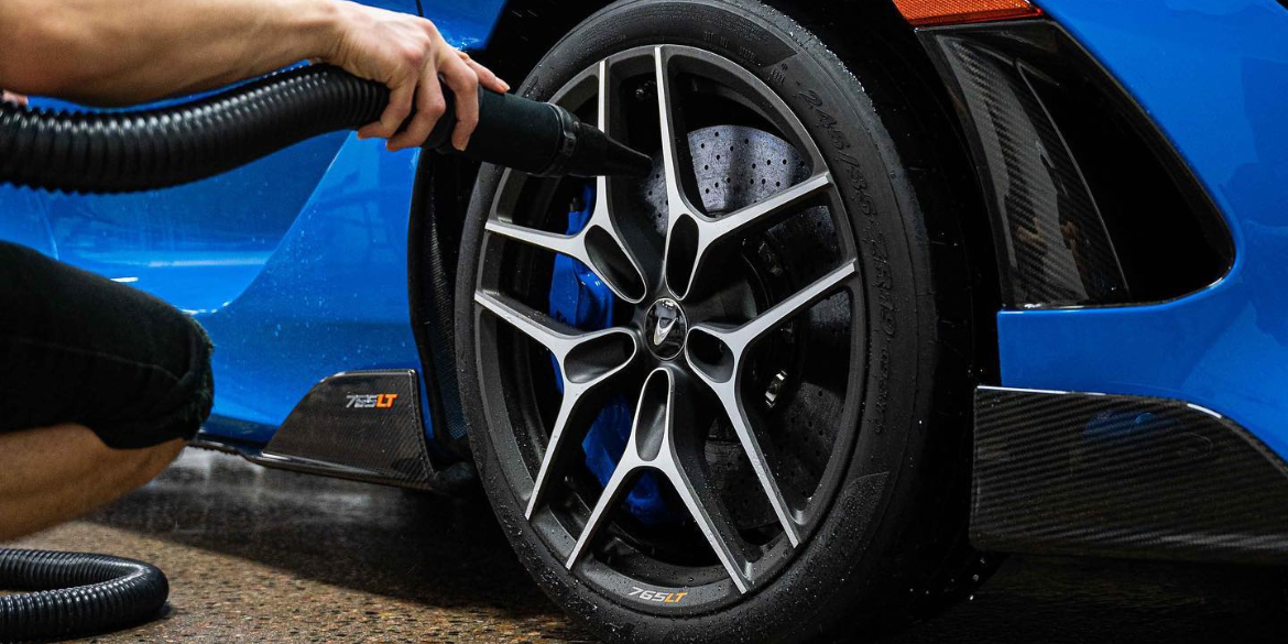 drying wheels and tires