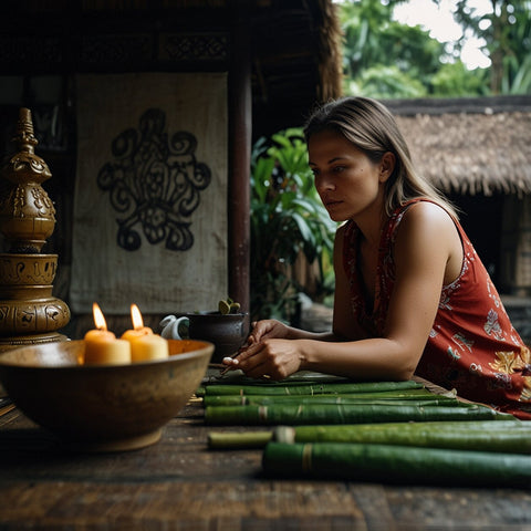 art of mindfulness traditional balinese handicrafts