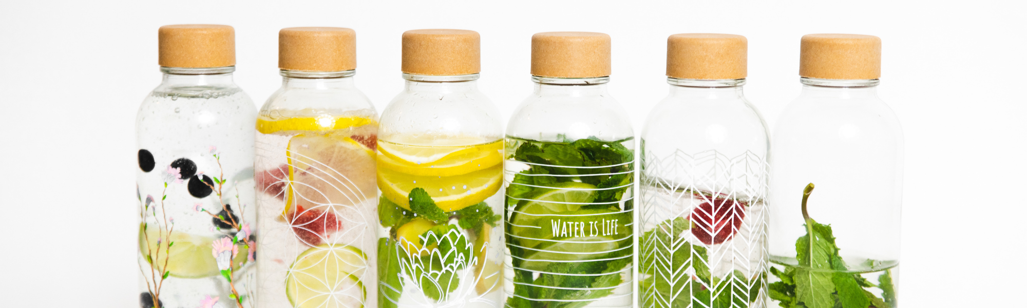 Unsere CARRYS mit Infused Water