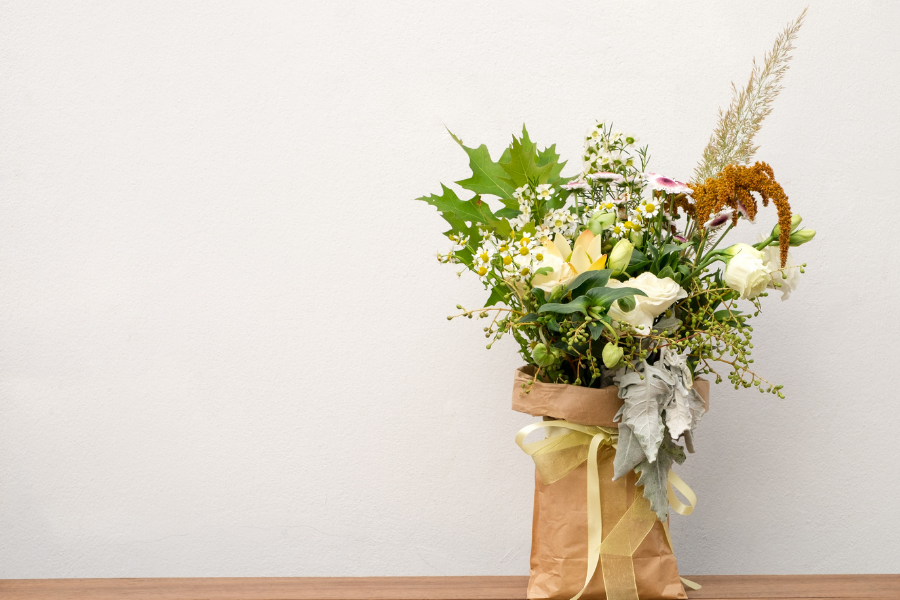 Blumenstrauß zum Valentinstag