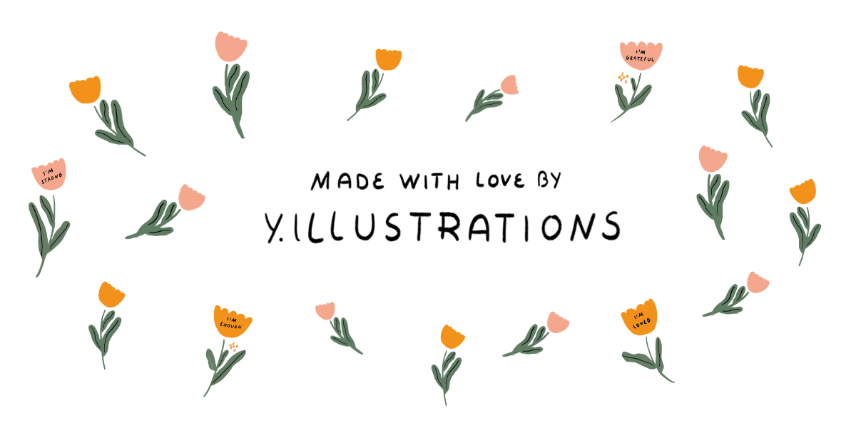 Made with love by Y.Illustrations