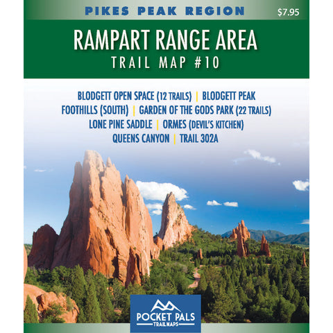 Garden of the Gods Park -  Trail Map