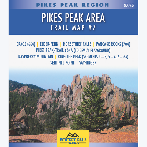 Pancake Rocks Trail Map