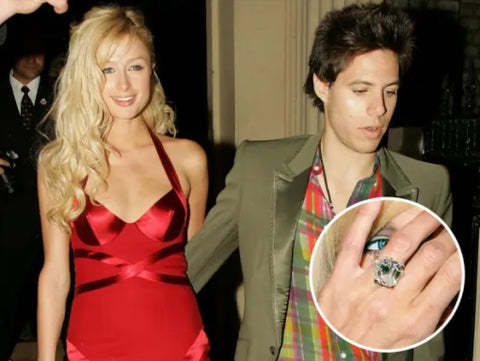 6. Paris-Hilton- Paris-Latsis-24-carat-canary-diamond-engagement-ring-getty