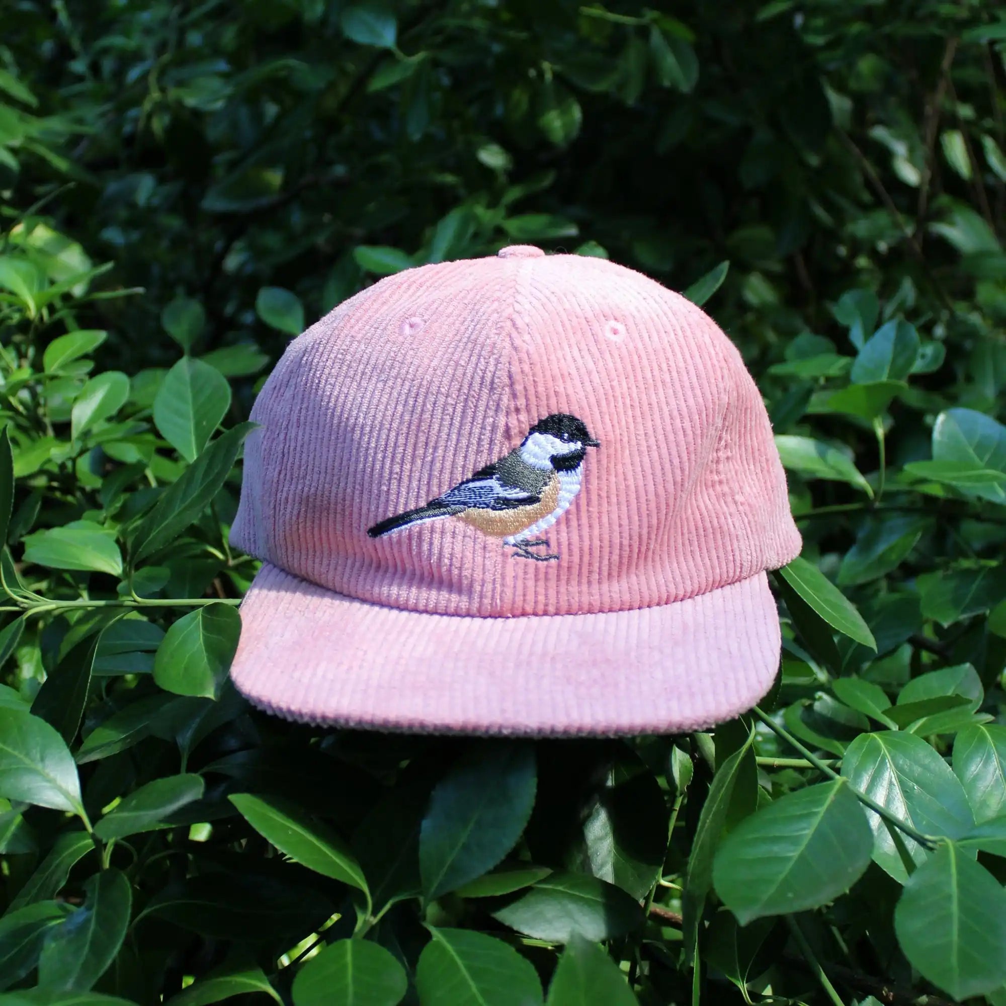 Bird Collective Pink Corduroy Chickadee Hat.webp__PID:d8b6bb8b-ad3c-448f-8277-1629fc25c43c