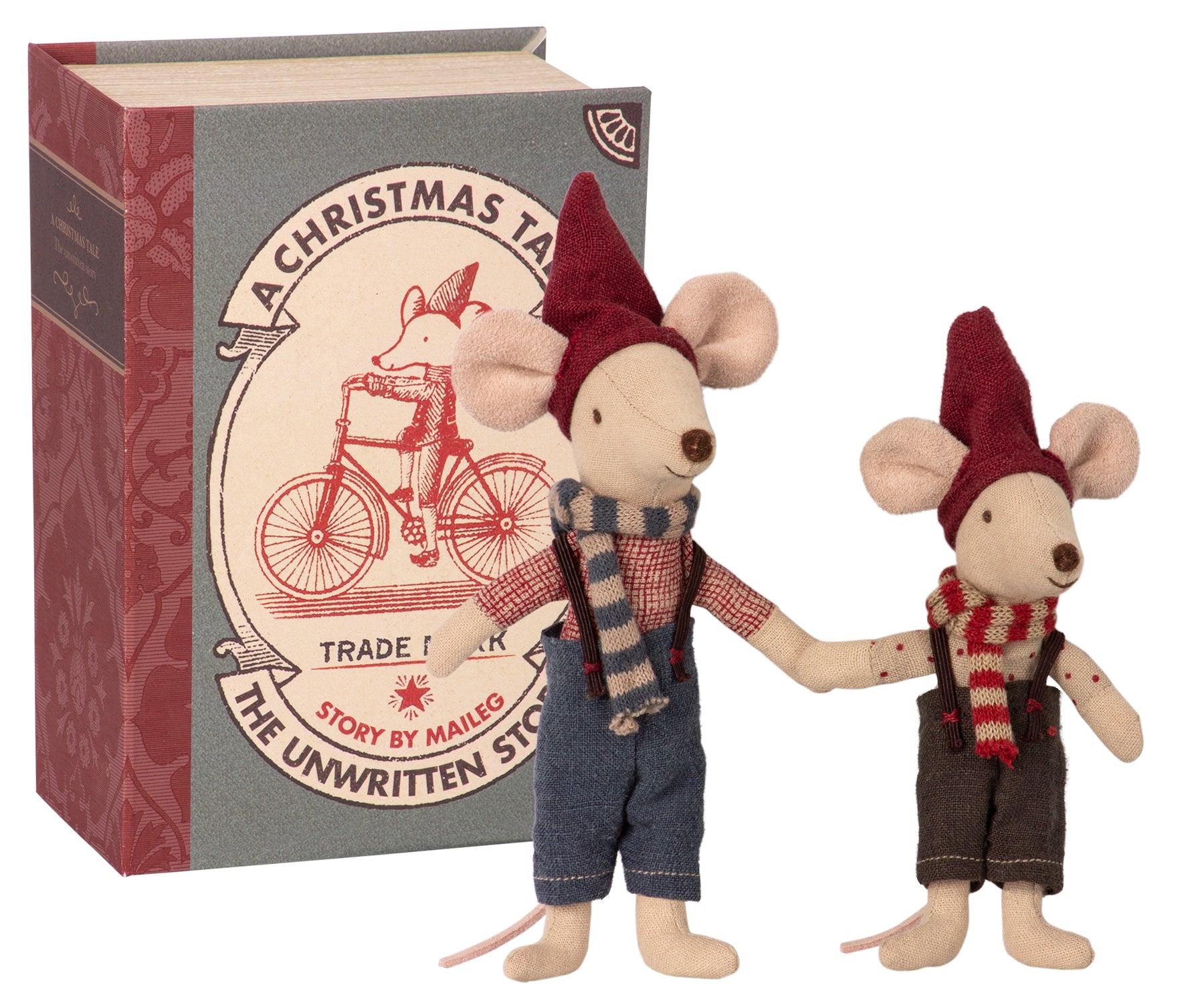 Christmas Mice In Book Maileg Usa