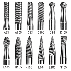 Carbide Burs Set #4