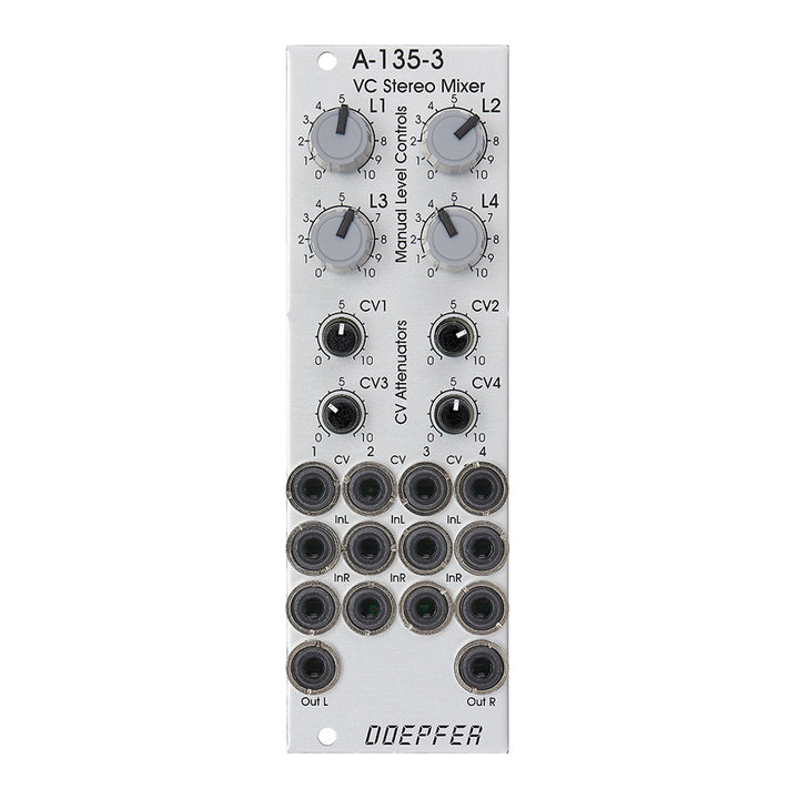 Doepfer A-138S Mini Stereo Mixer – Nightlife Electronics