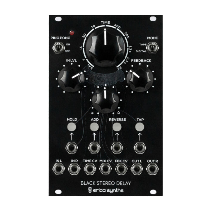 Erica Synths Black BBD Analog Delay – Nightlife Electronics