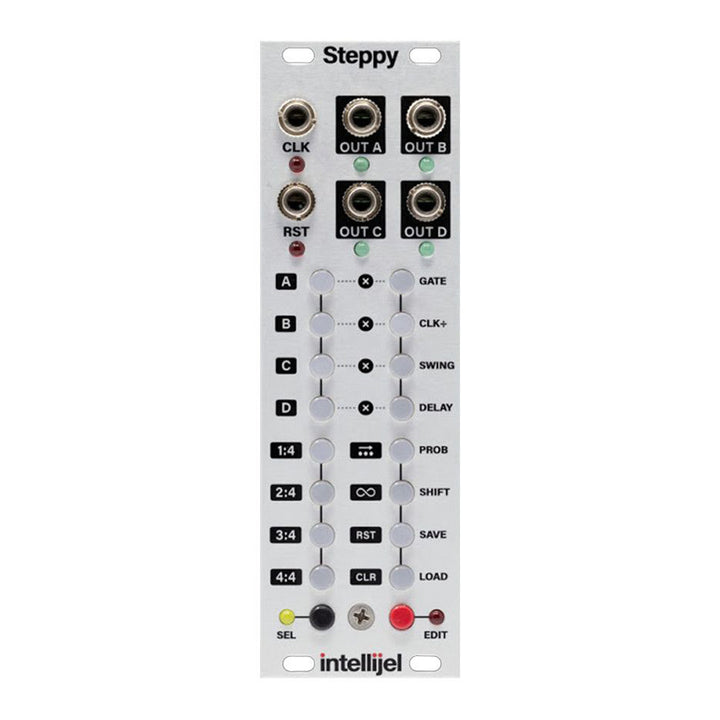 Intellijel Designs Steppy Trigger Sequencer 1U – Nightlife Electronics