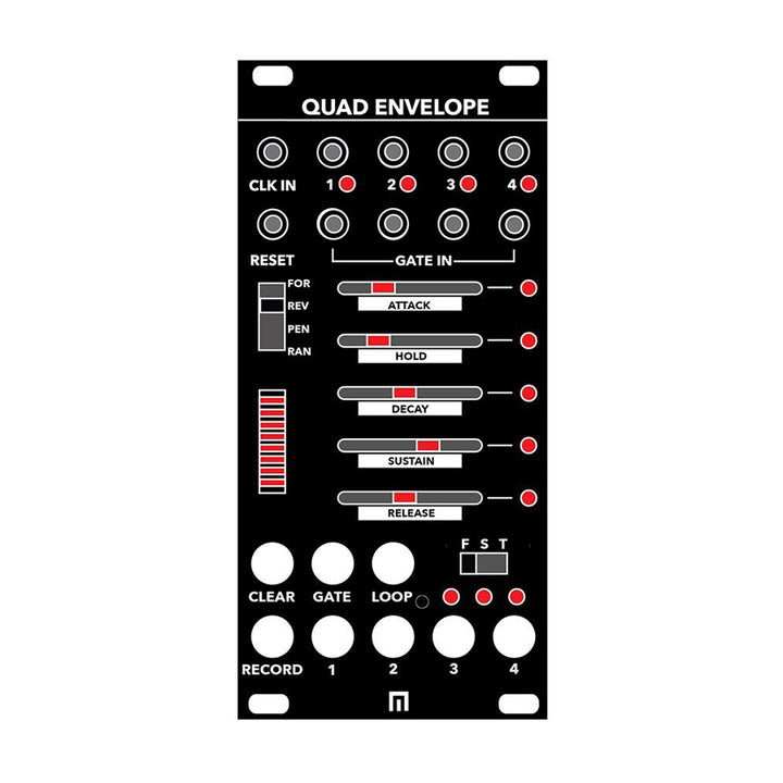 Malekko Heavy Industry Voltage Block (Black) 8-Channel 16-Stage CV 