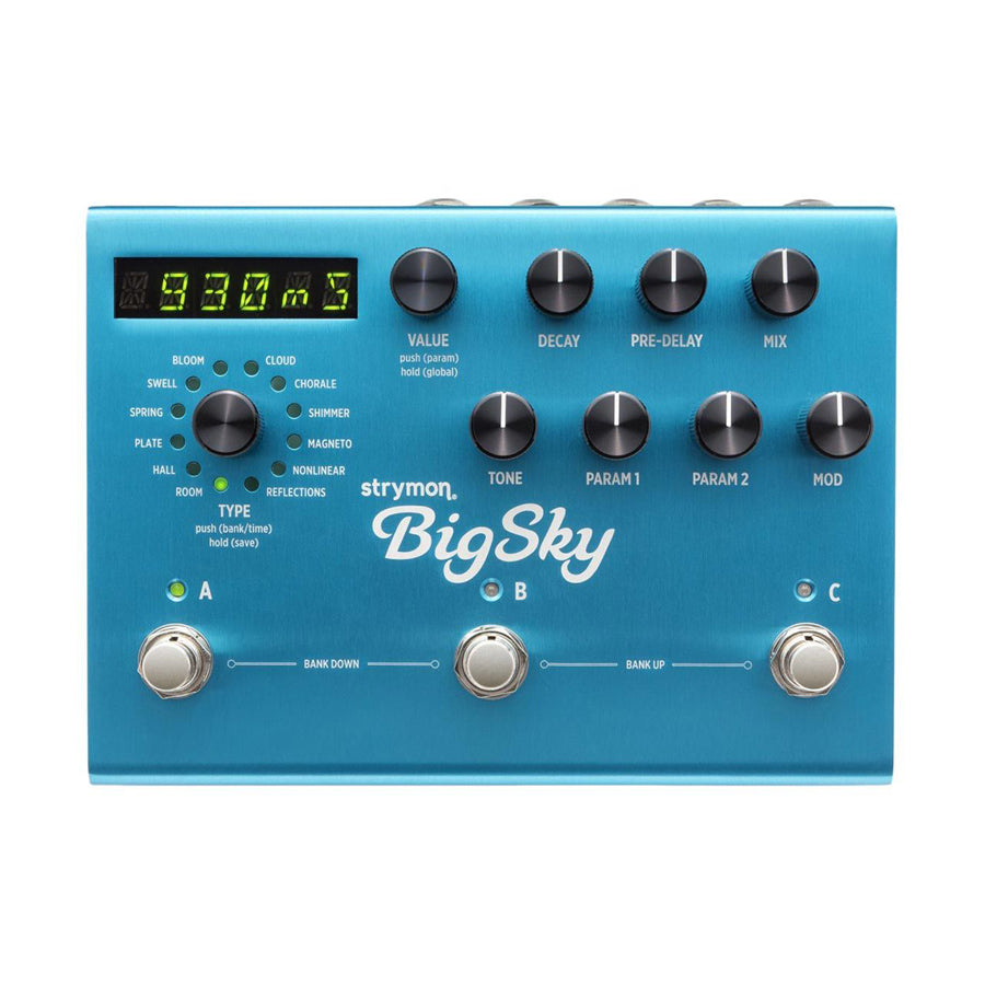 Strymon BigSky Reverb Pedal – Nightlife Electronics