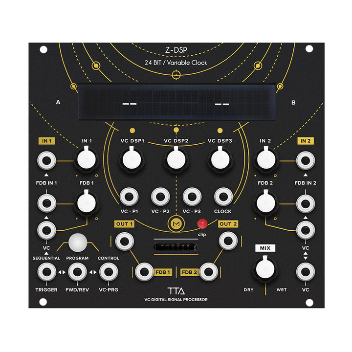 Tiptop Audio ZVERB Reverb Black Canada – Nightlife Electronics