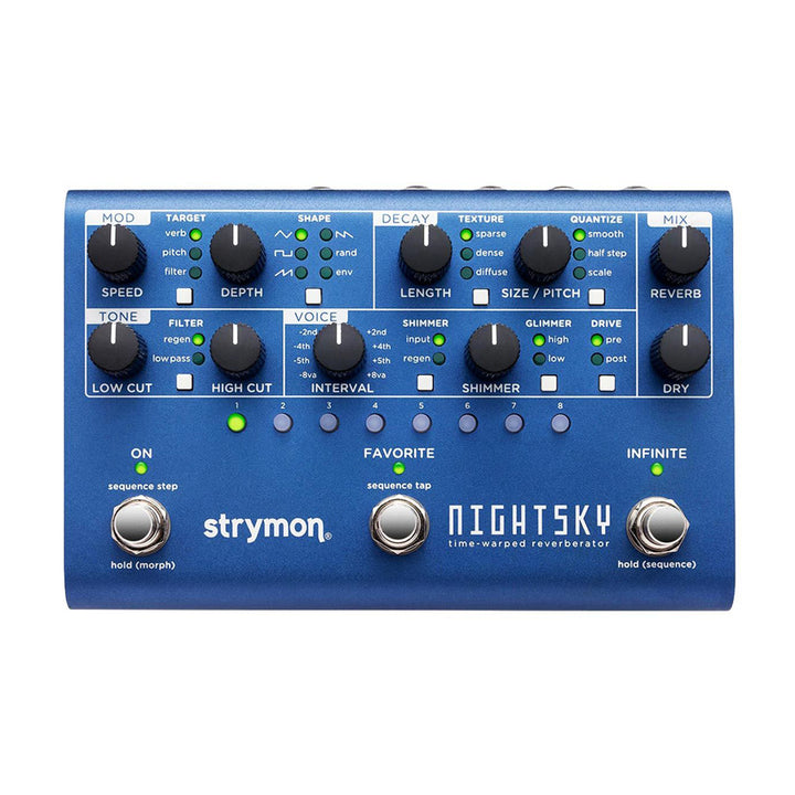 Strymon BigSky Reverb Pedal – Nightlife Electronics