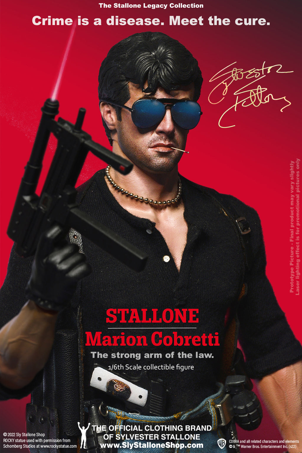 14時までの注文で即日配送 1/6 SLY STALLONE SHOP ランボー FIRST