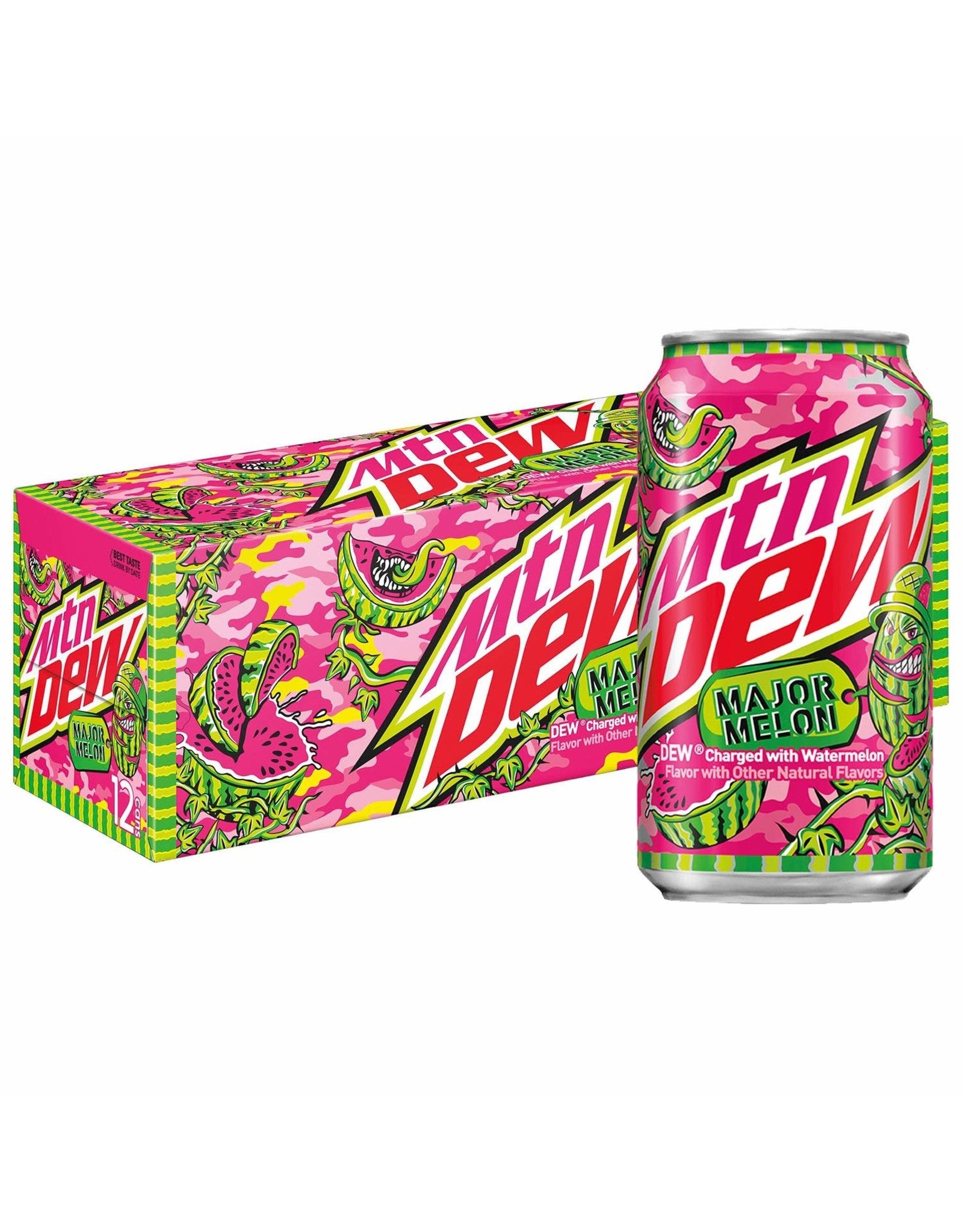 major melon mountain dew nutrition facts