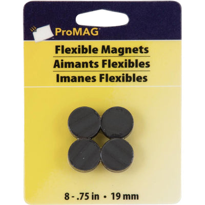 Tonic Studios Large Craft Magnets 15mm 6/Pkg -3062E