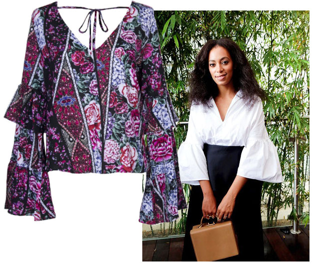bell sleeve top